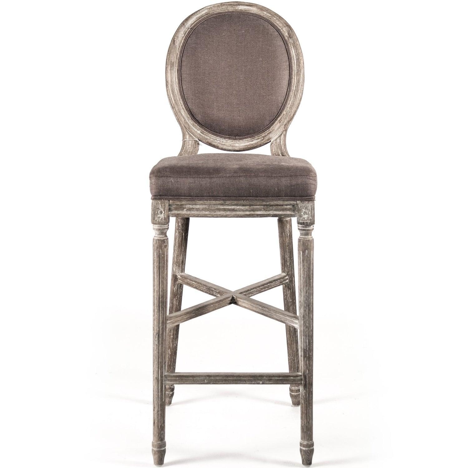 Aubergine Medallion Bar Stools - Belle Escape