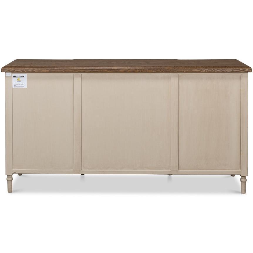 Barn Grey 9-Drawer Sideboard - Belle Escape