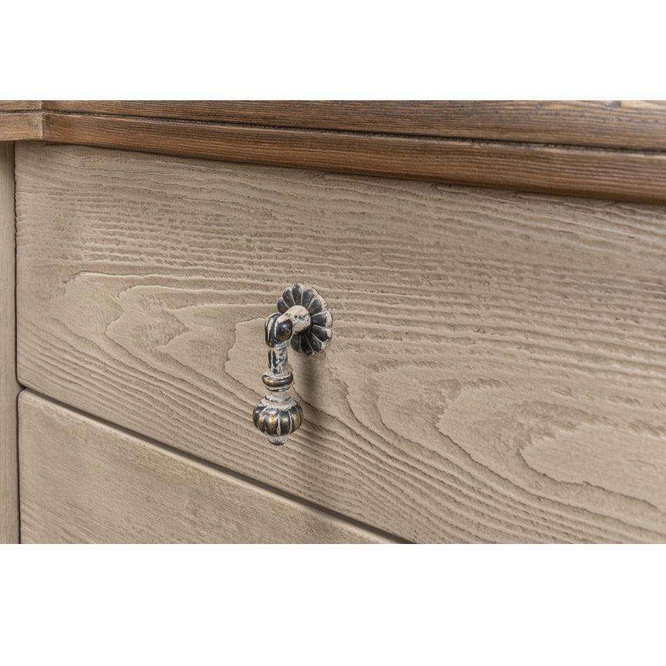 Barn Grey 9-Drawer Sideboard - Belle Escape