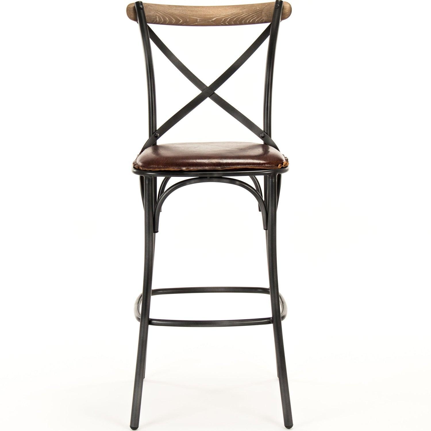 Black Cafe Bar Stools - Belle Escape