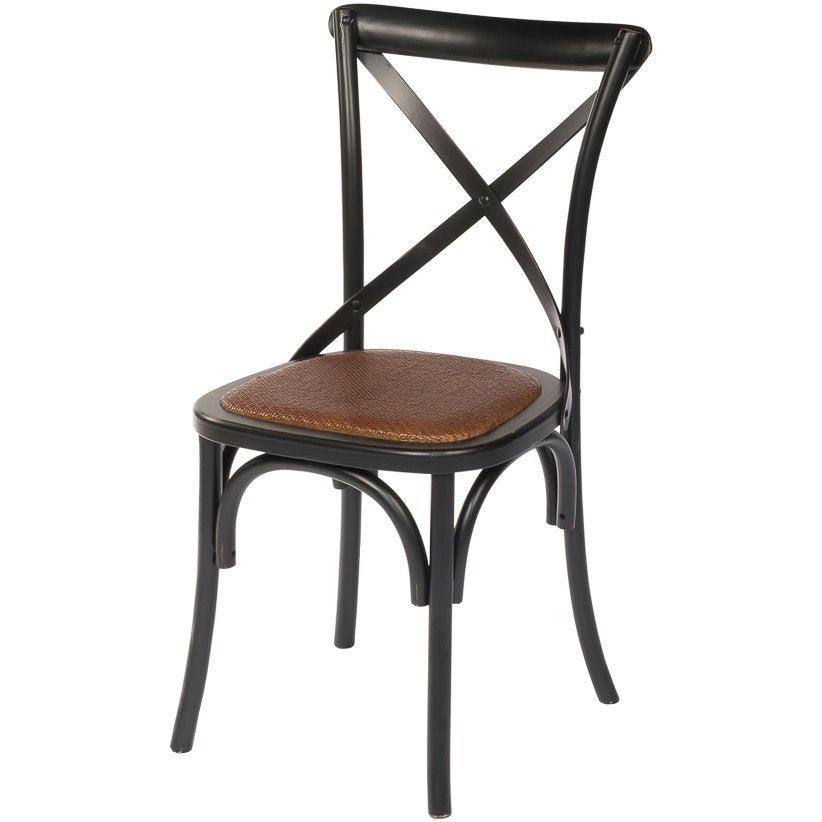 Black Tuileries Gardens Chair - Belle Escape