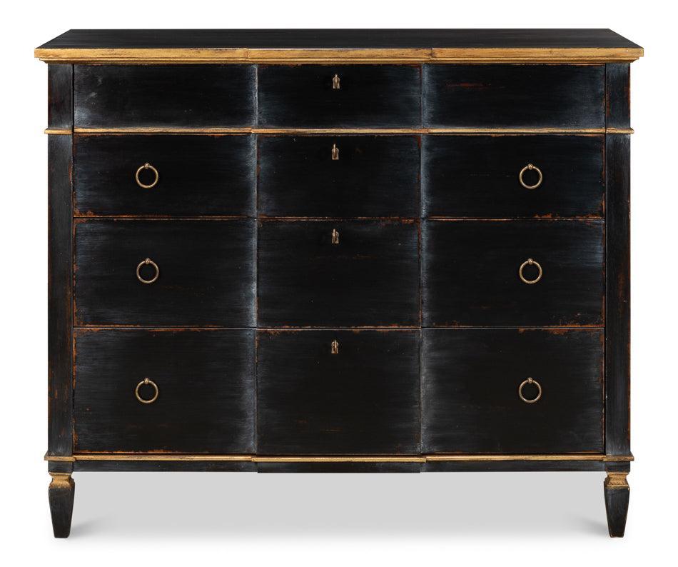 French Chic Four Drawer Commode