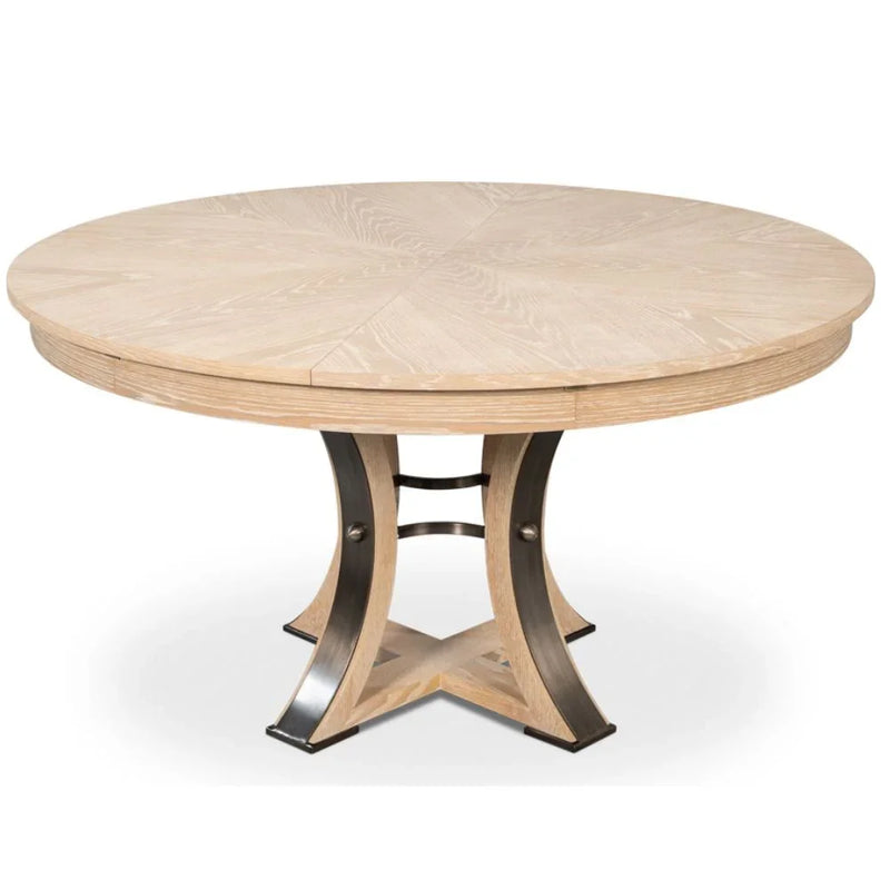 Expandable Jupe Dining Tables | Round, Extendable & Elegant Dining