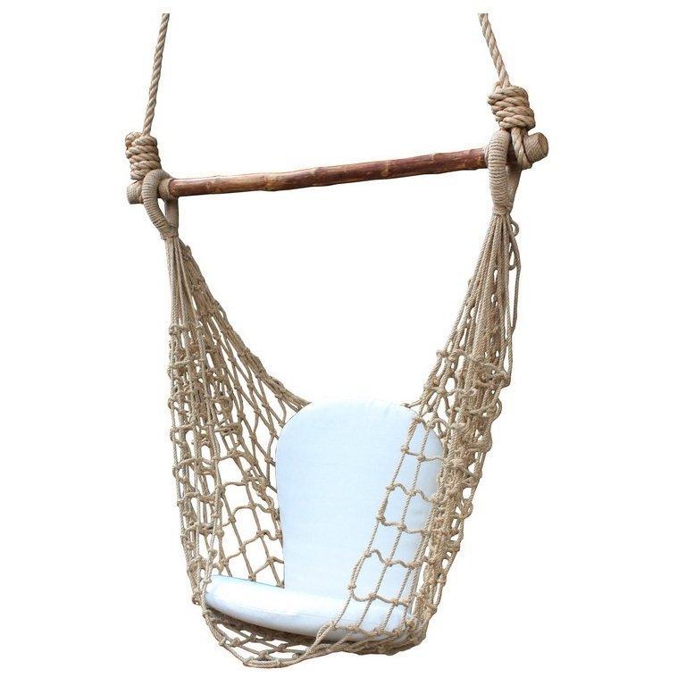 Boho Hanging Net Swing Chair - Belle Escape