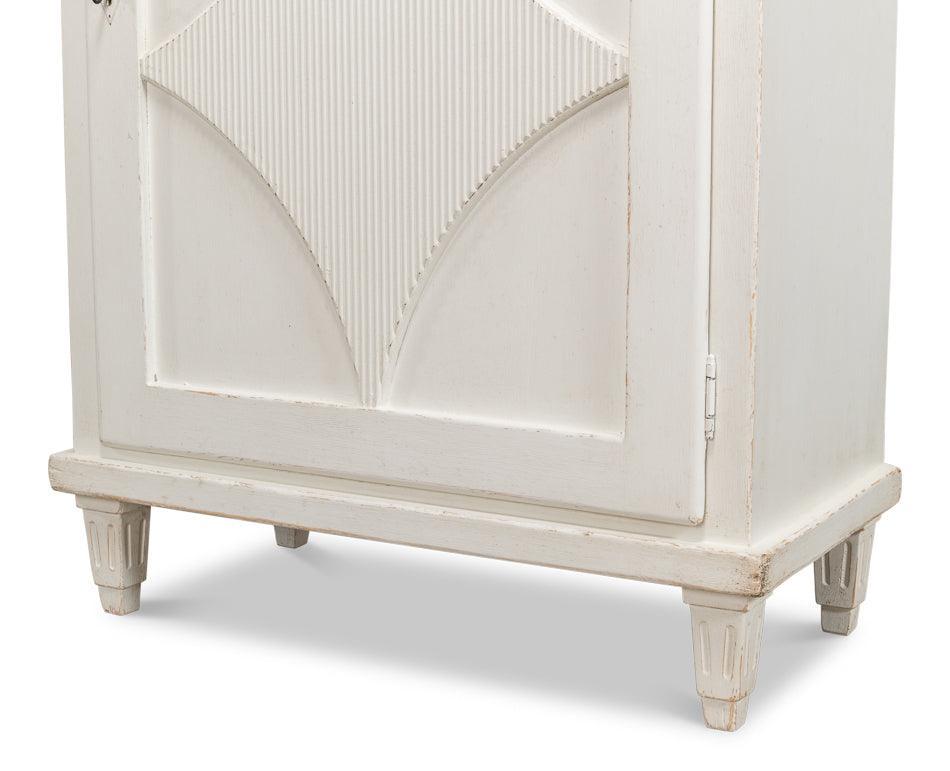 Bonnie White Farmhouse Bookcase - Belle Escape