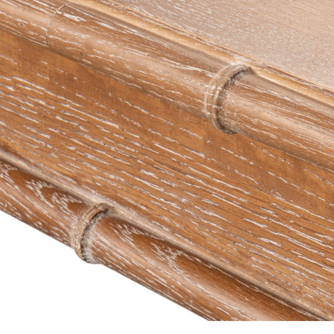 Bamboo Edge Accent Dining Table