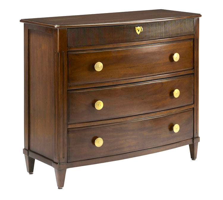 Curved Stained French Chest