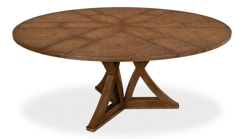 Casual Mink Brown Jupe Dining Table - Belle Escape