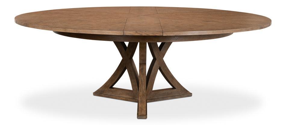 Casual Mink Brown Jupe Dining Table - Belle Escape