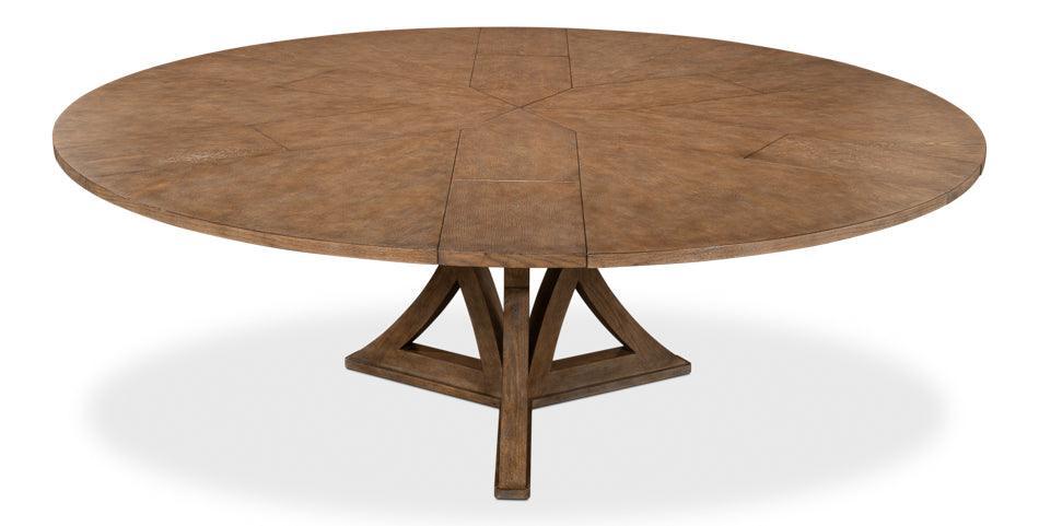 Casual Mink Brown Jupe Dining Table - Belle Escape