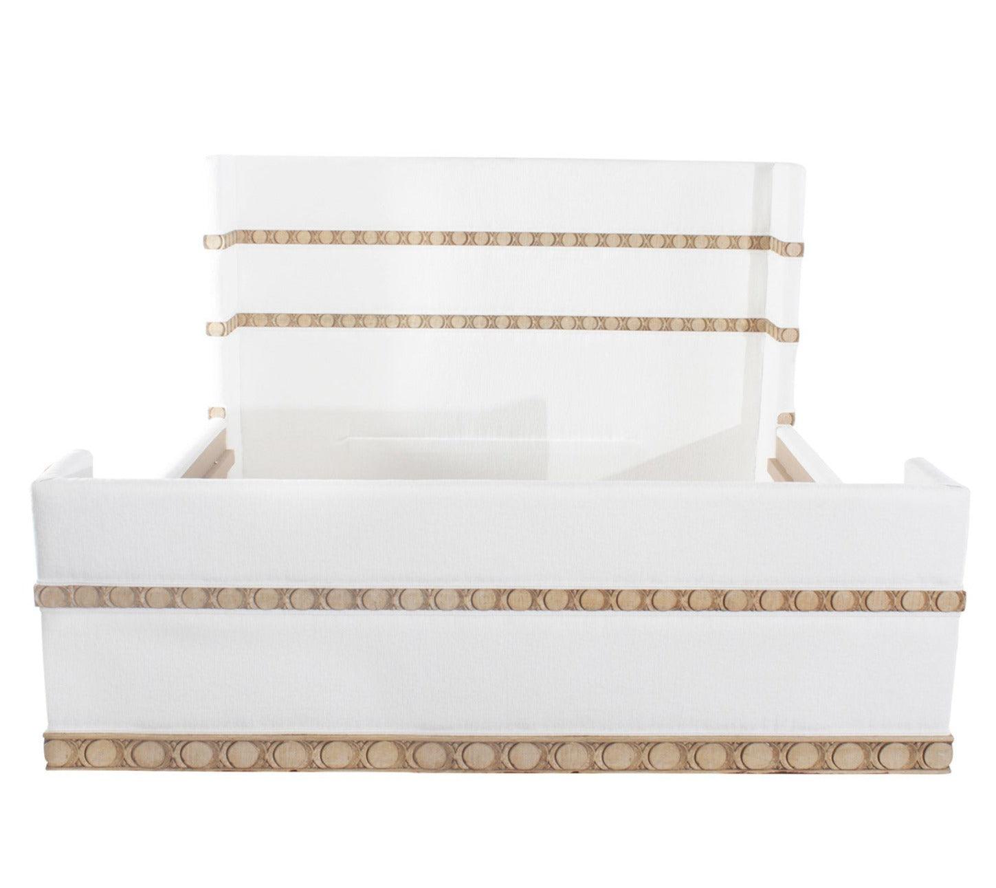 Contemporary Gemini Upholstered Bed - Belle Escape