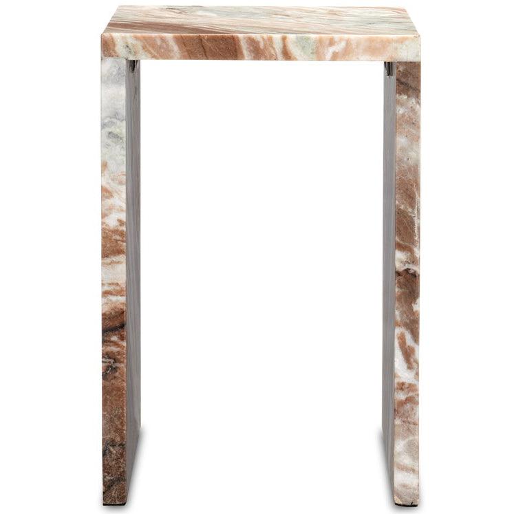 Contemporary Marble Side Table - Belle Escape
