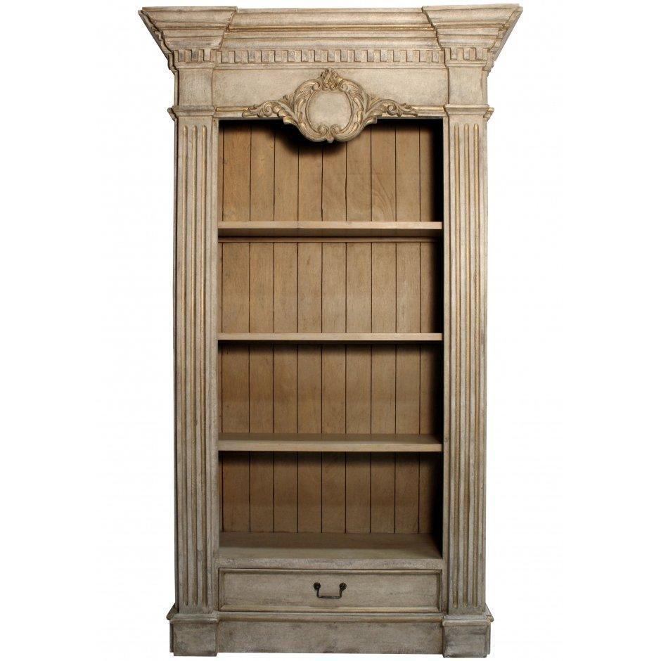 Couronne White French Bookcase - Belle Escape