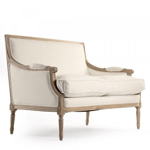 Creme Blanc Louis Sofa - Belle Escape