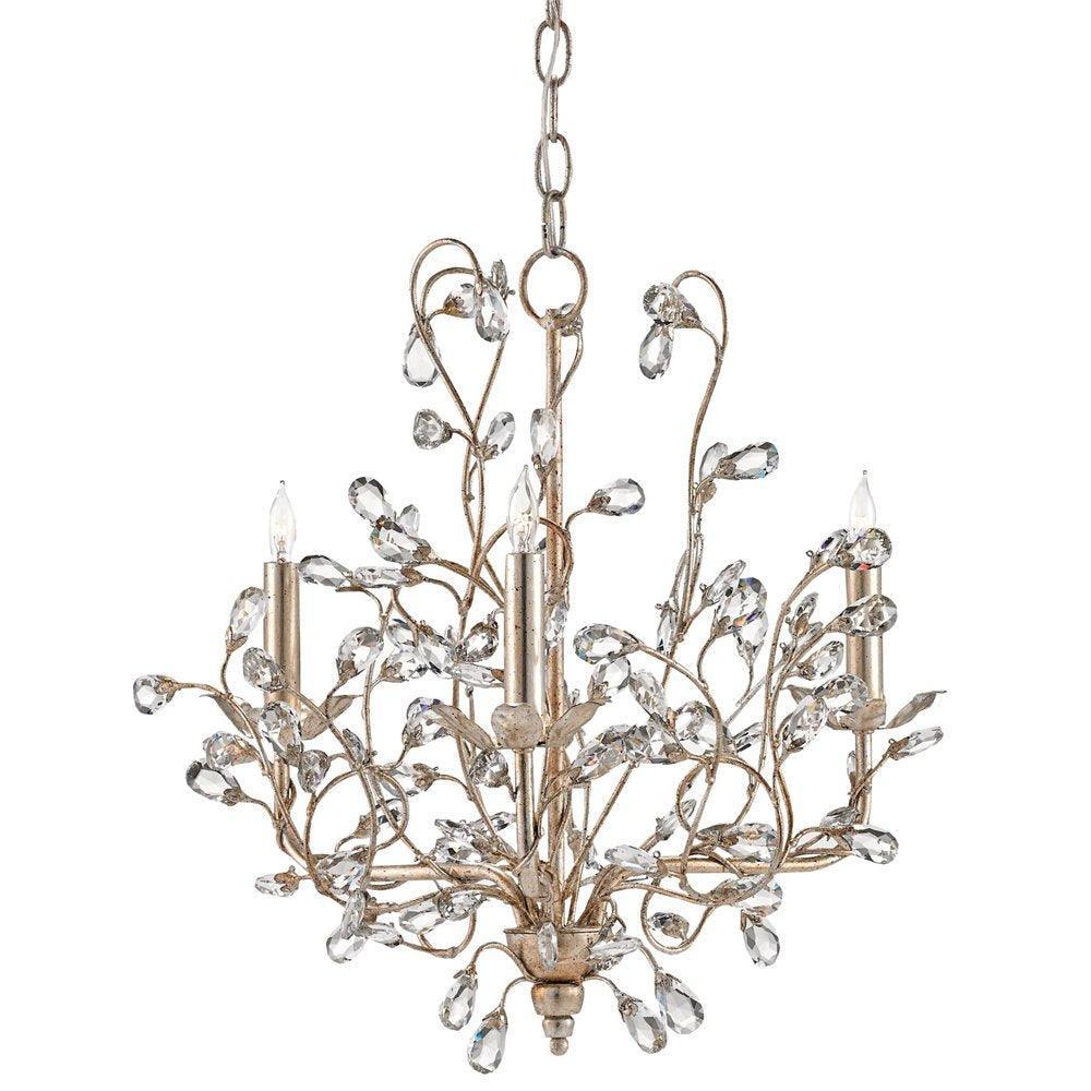 Crystal Flower Bud Chandelier, Small - Belle Escape