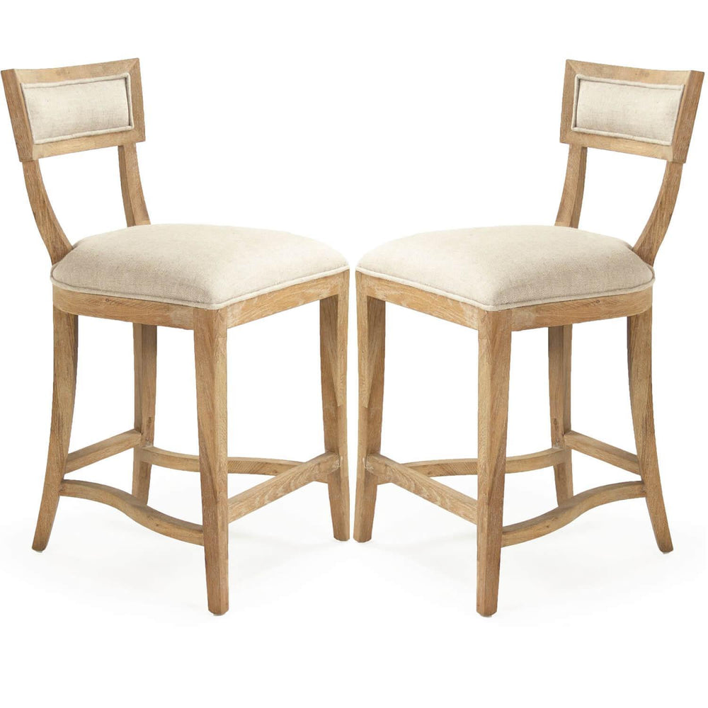 Curved Back Counter Stools