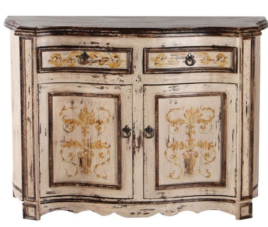 Curved French Country Scroll Buffet - Belle Escape