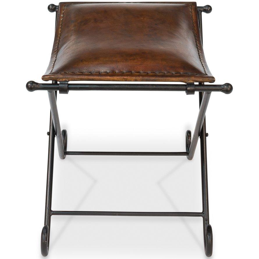 Curved Leather Field Chair - Belle Escape