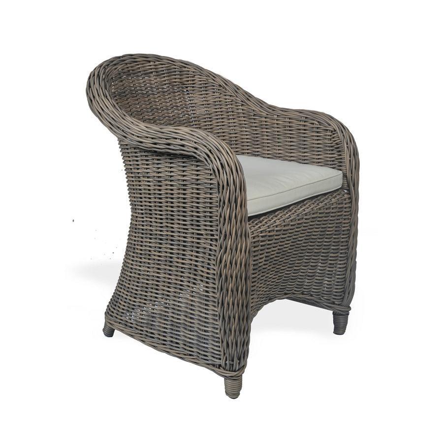 Curved Natural Coastal Chair - Belle Escape