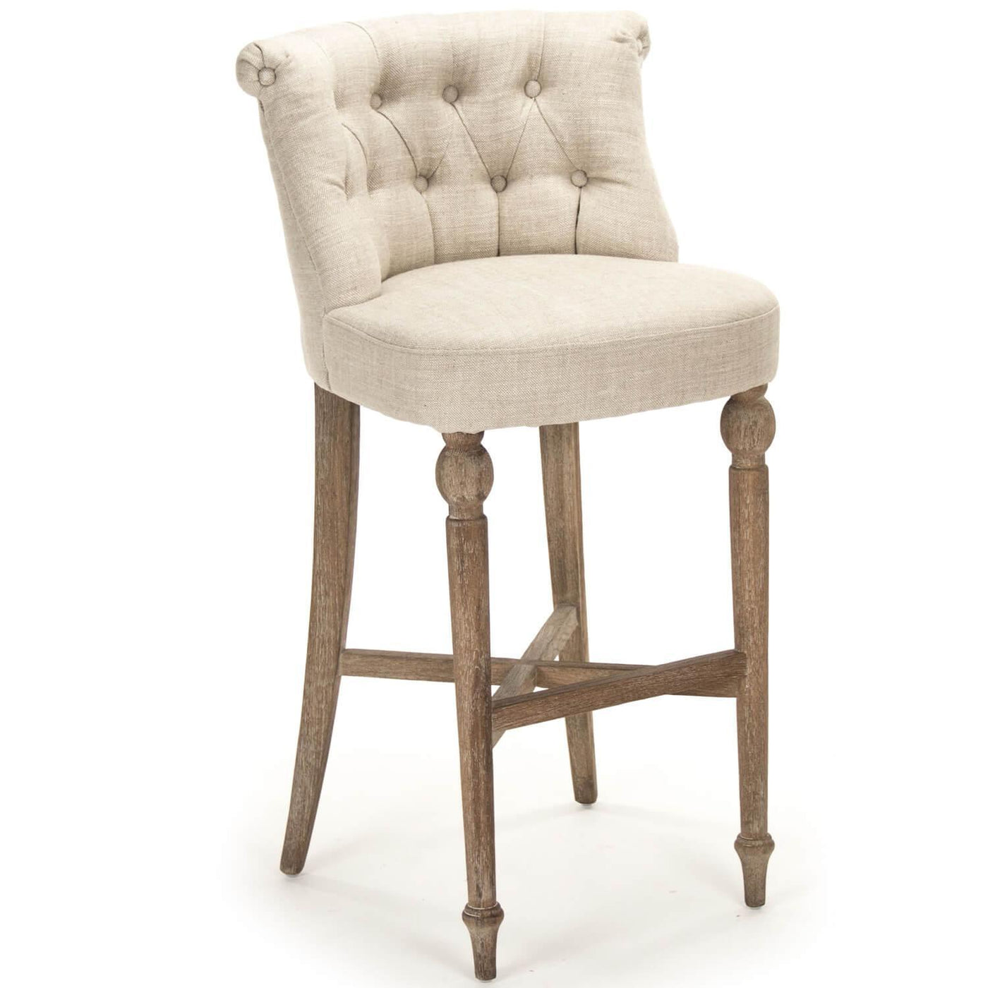 Cushioned French Cafe Bar Stools