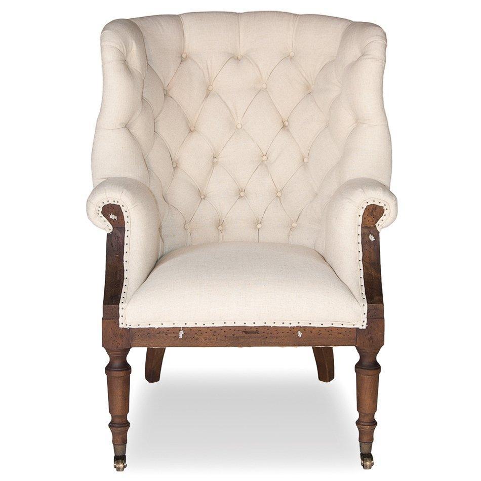 Deconstructed Tufted Arm Chair - Belle Escape