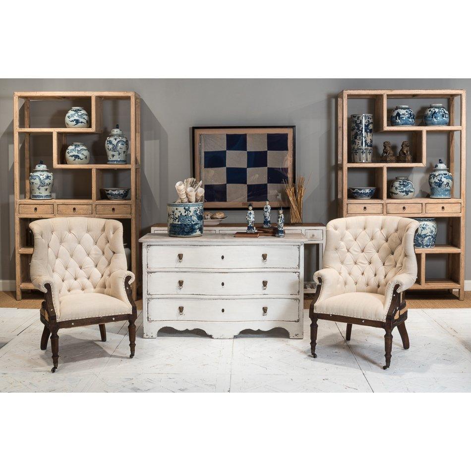 Deconstructed Tufted Arm Chair - Belle Escape