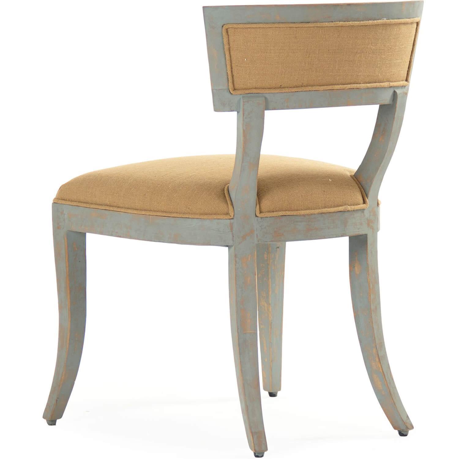 Distressed French Farmhouse Side Chairs - Belle Escape