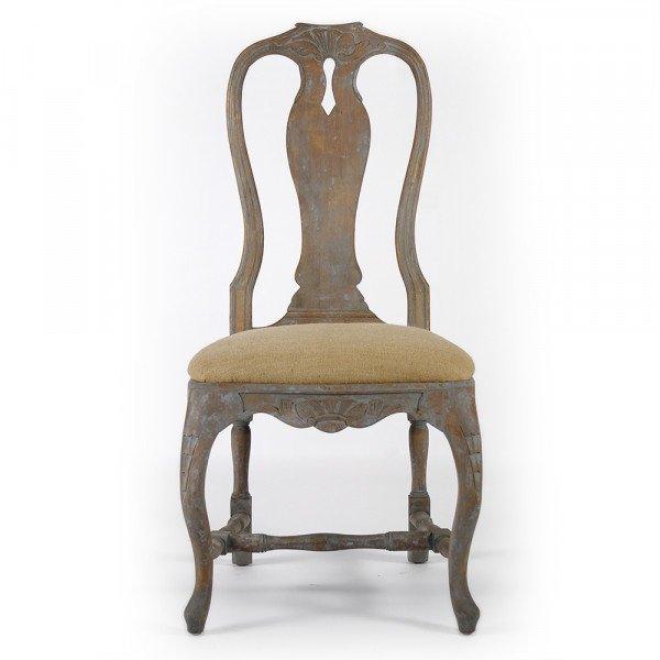 Distressed Provence Dining Chairs - Pair - Belle Escape