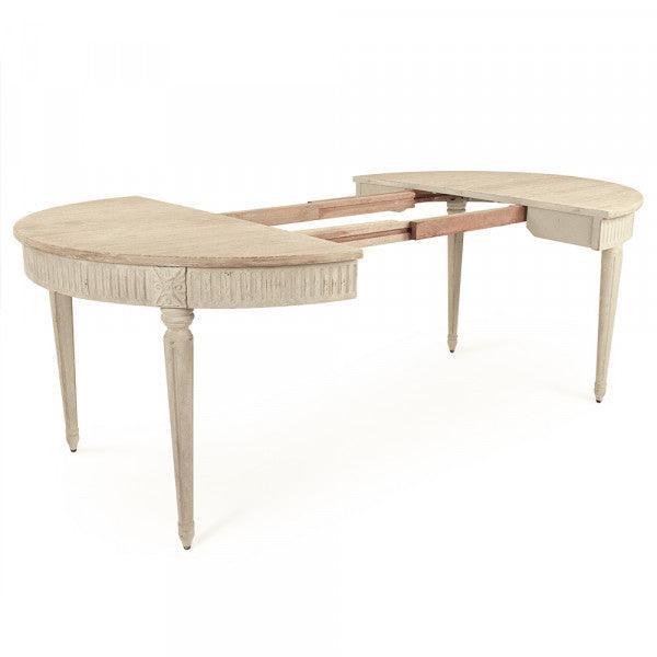Duchess Oval Extendable Dining Table - Belle Escape