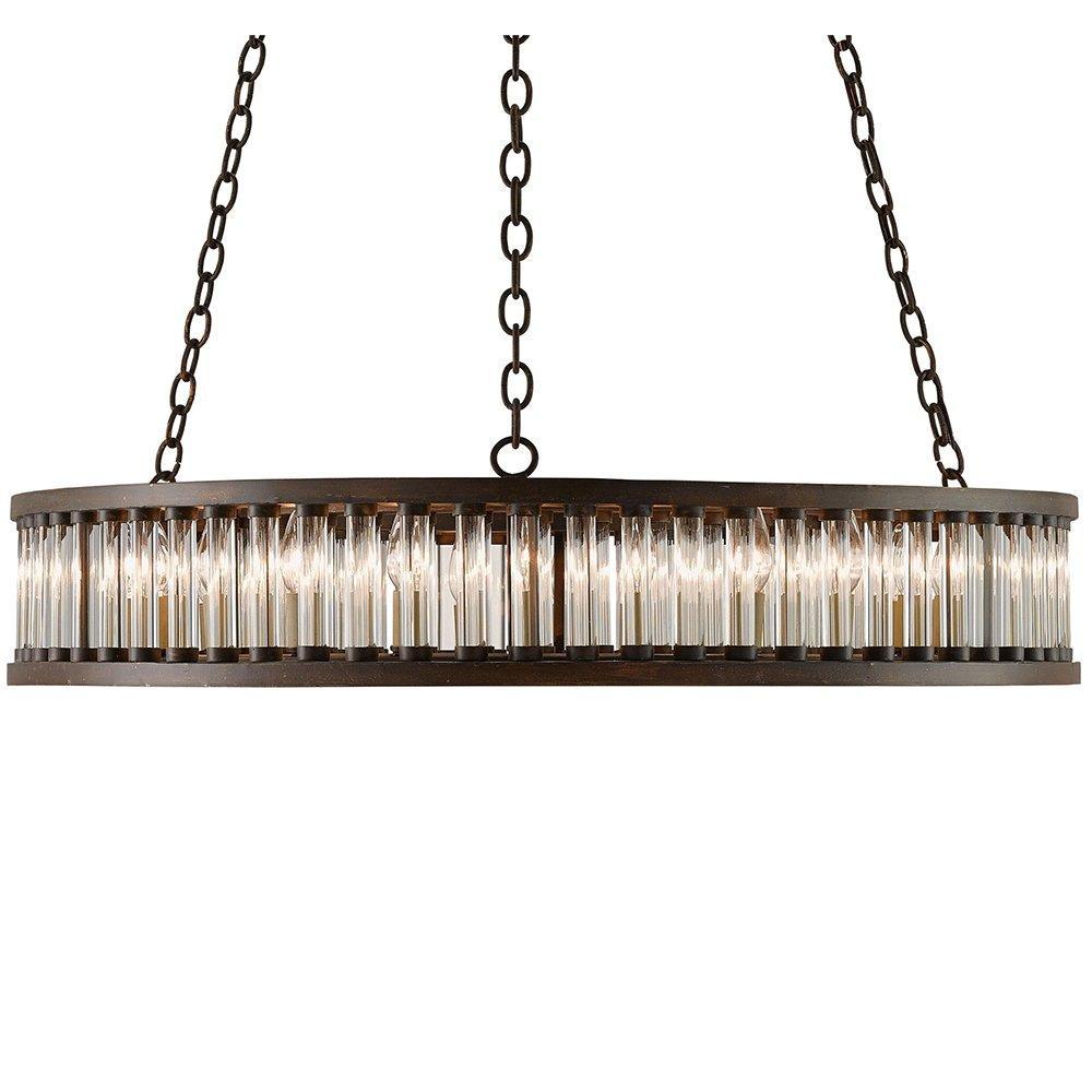 Elixir Glass Vials Round Chandelier - Belle Escape