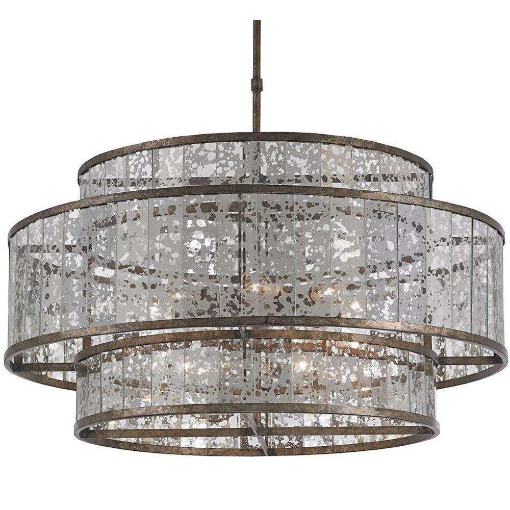 Fantasia Mercury Glass Chandelier - Belle Escape