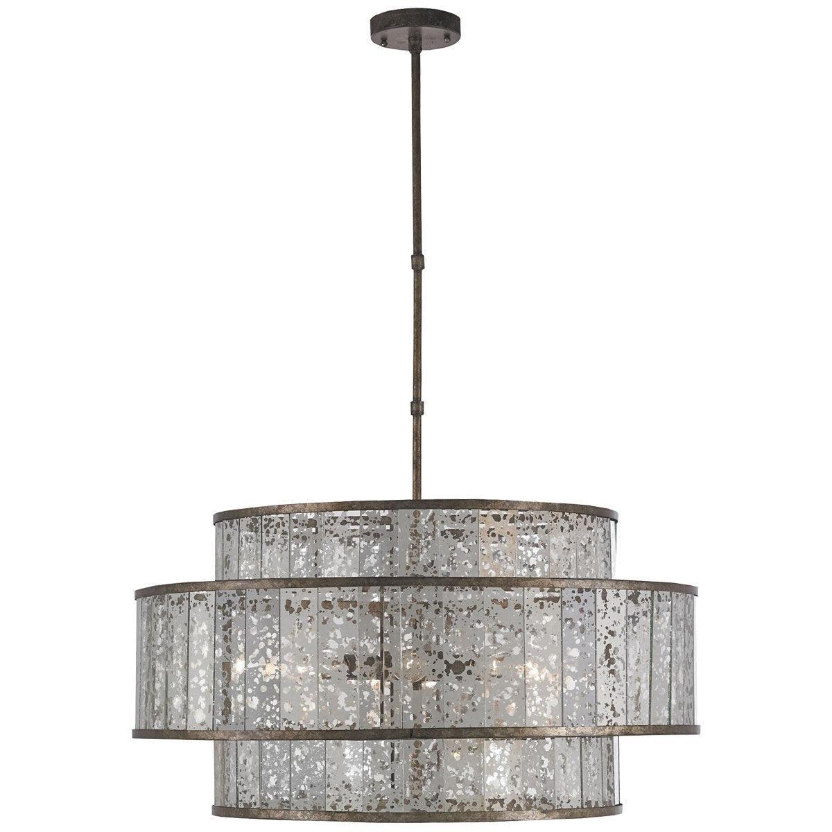 Fantasia Mercury Glass Chandelier - Belle Escape