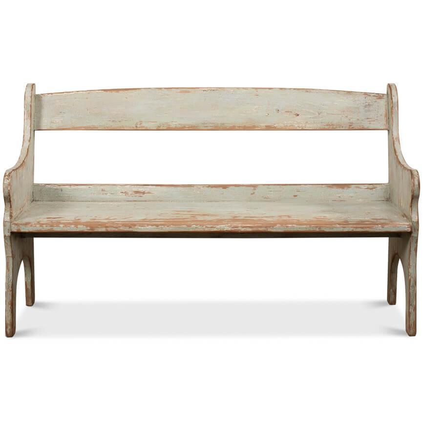 Farmhouse Arlo Sage Bench - Belle Escape