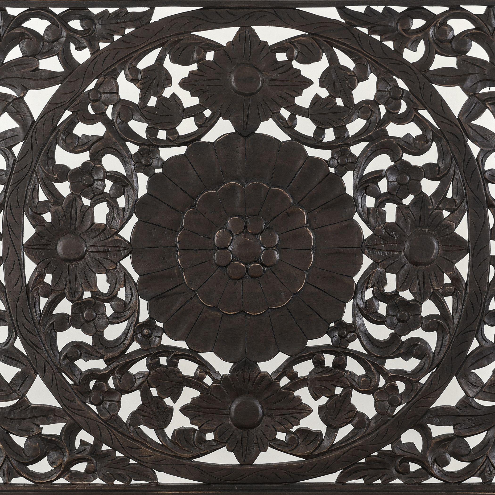 Flora Bohemian Dark Brown Bed - Belle Escape