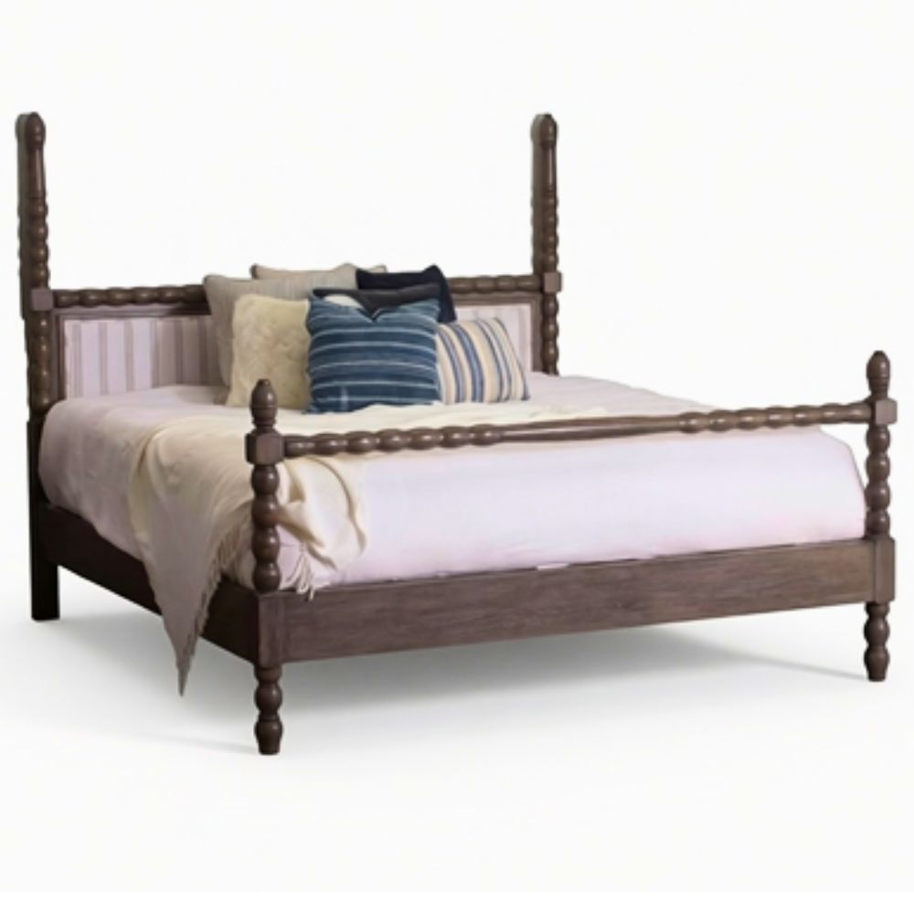 Hamptons Turned Four Poster King Bed