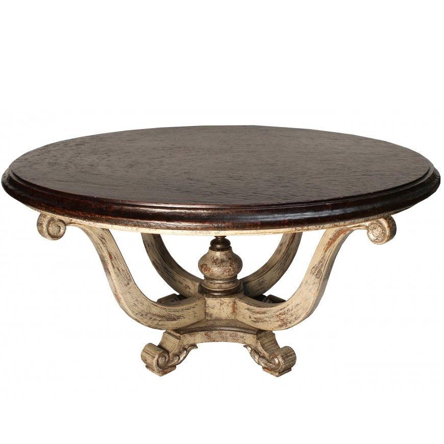 French Country Round Urn Table - Belle Escape