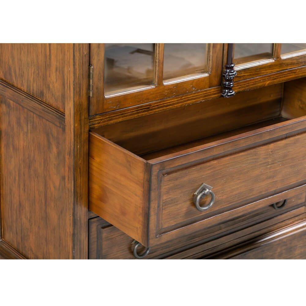 French Country Royal Curio Cabinet - Belle Escape