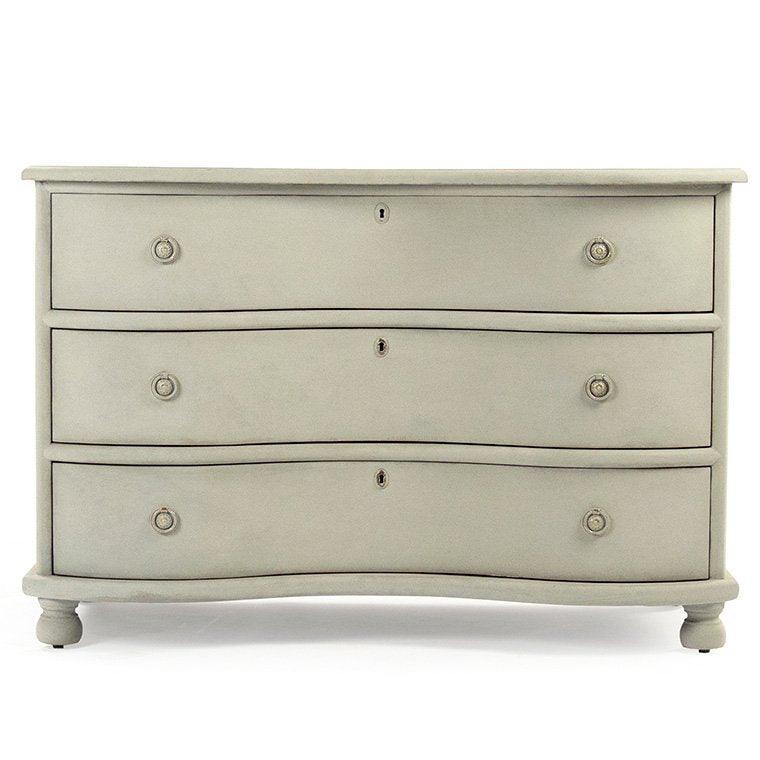French Cream Painted Chloe Chest - Belle Escape