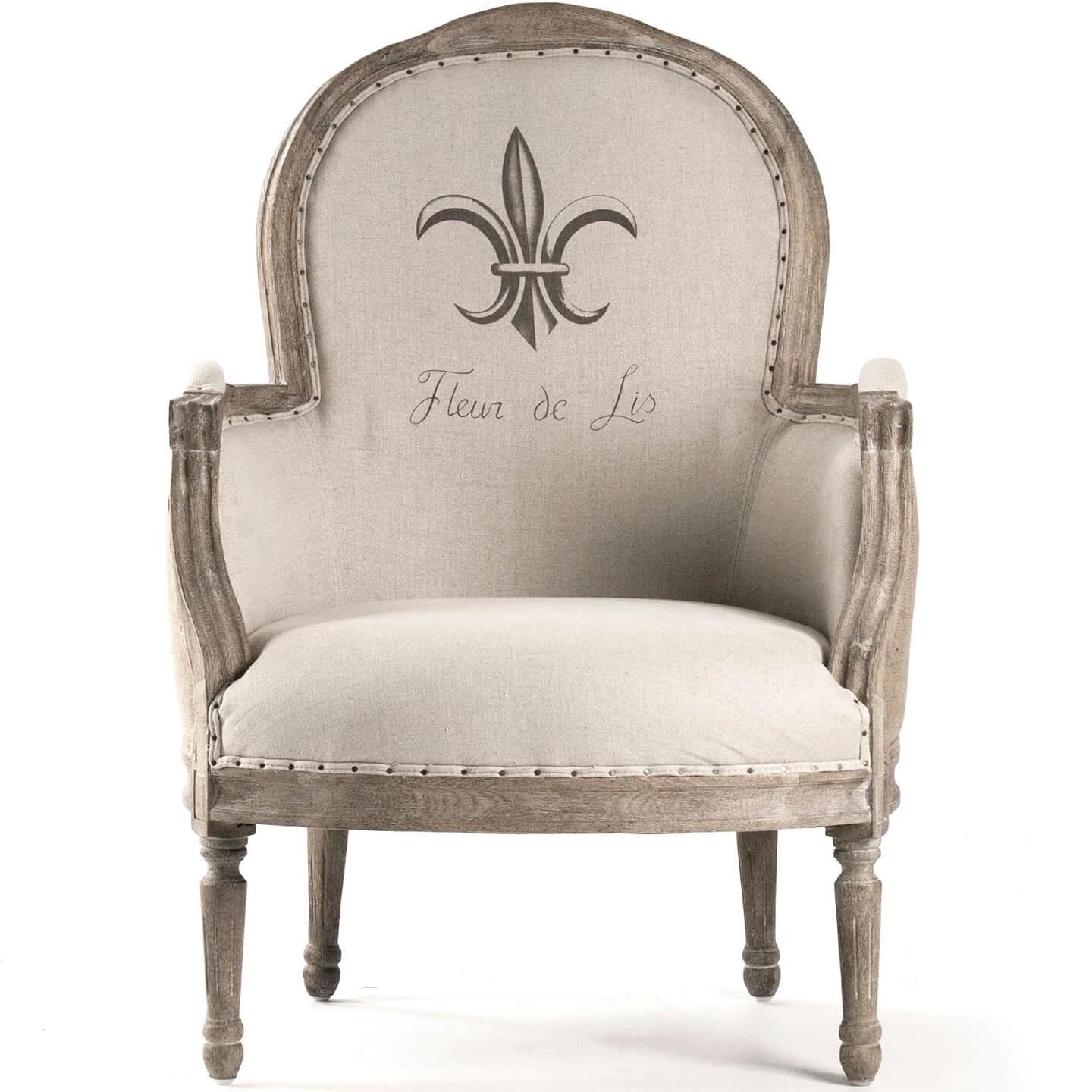 French Fleur Jute Chair - Belle Escape