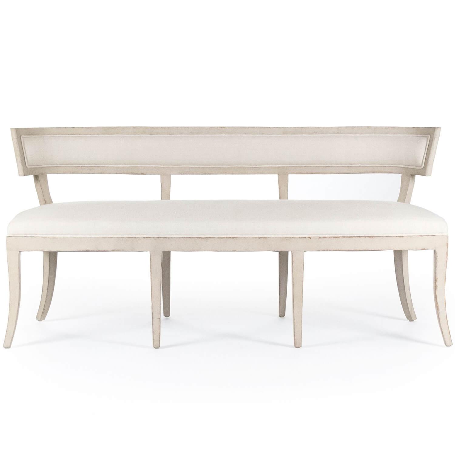 French Shabby Chic Bench - Belle Escape