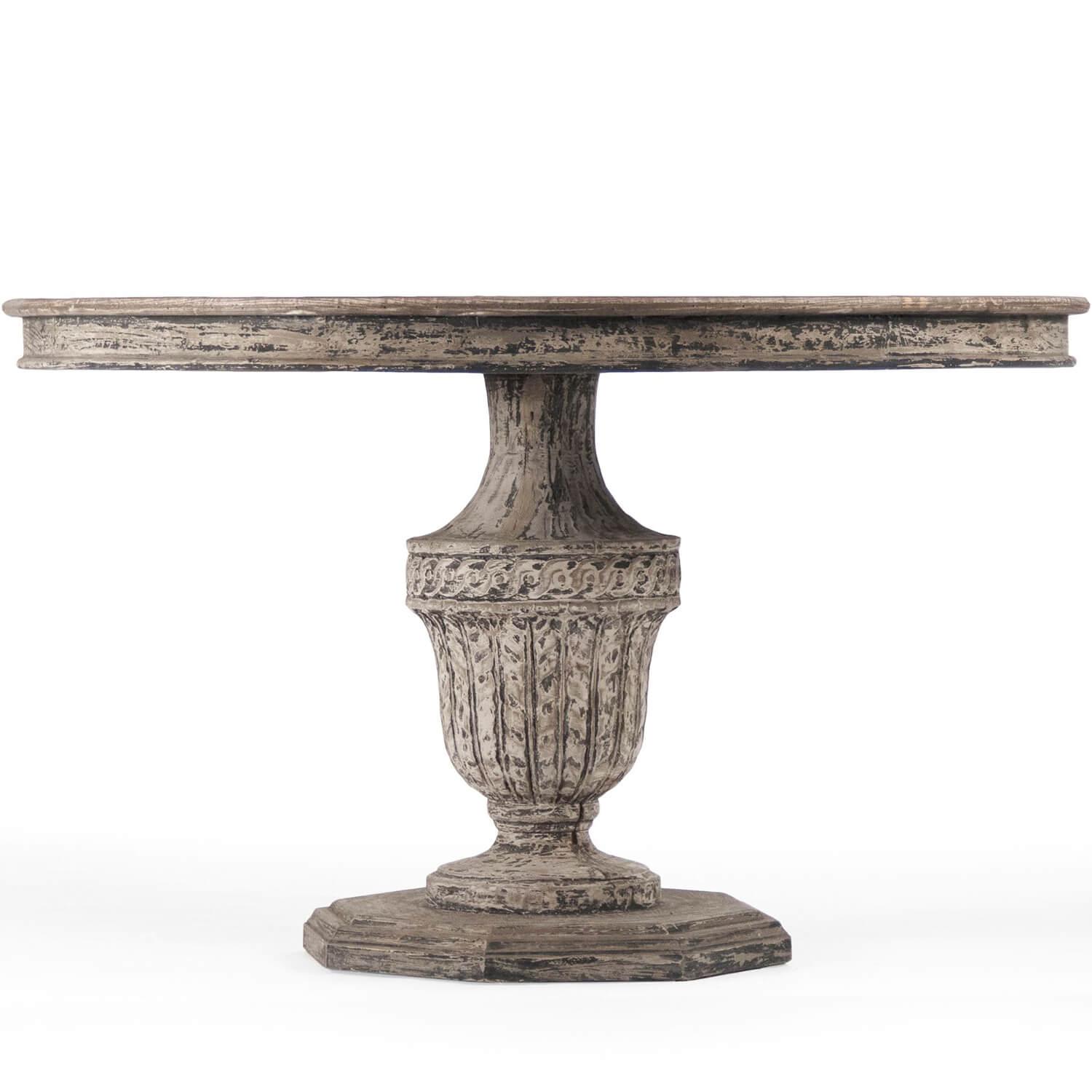 French Urn Pedestal Table - Belle Escape