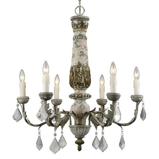 Genevieve French Country Chandelier - Belle Escape