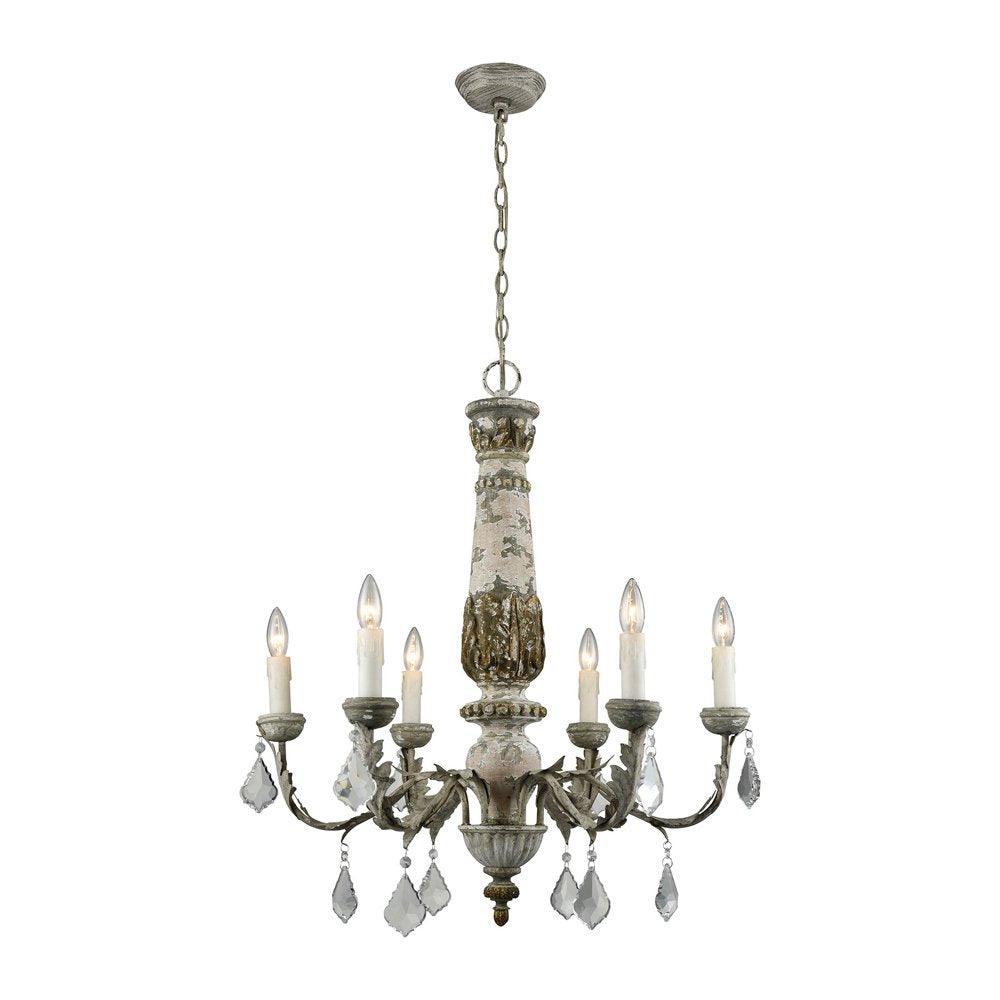 Genevieve French Country Chandelier - Belle Escape