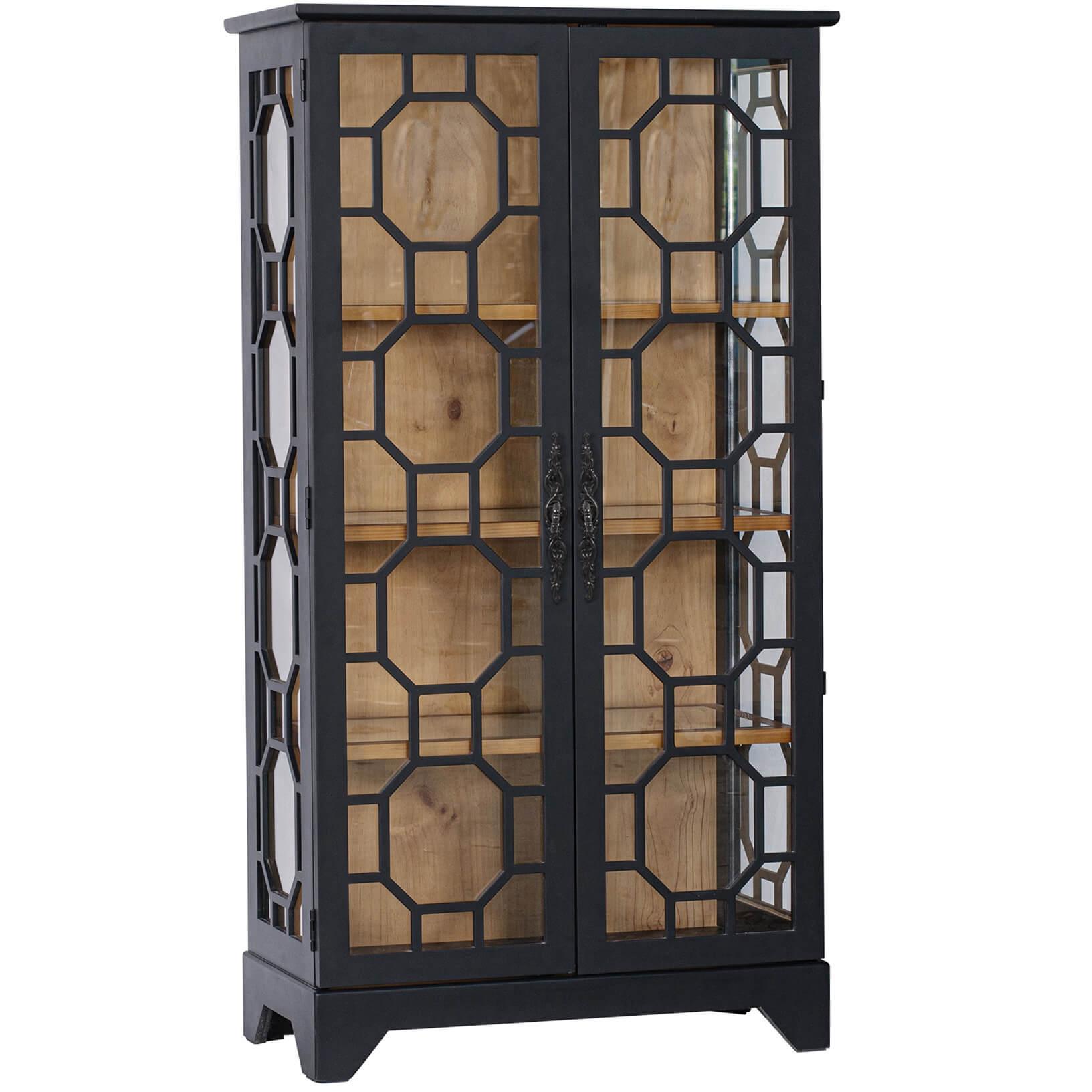 Gio Hexagonal Display Cabinet - Belle Escape