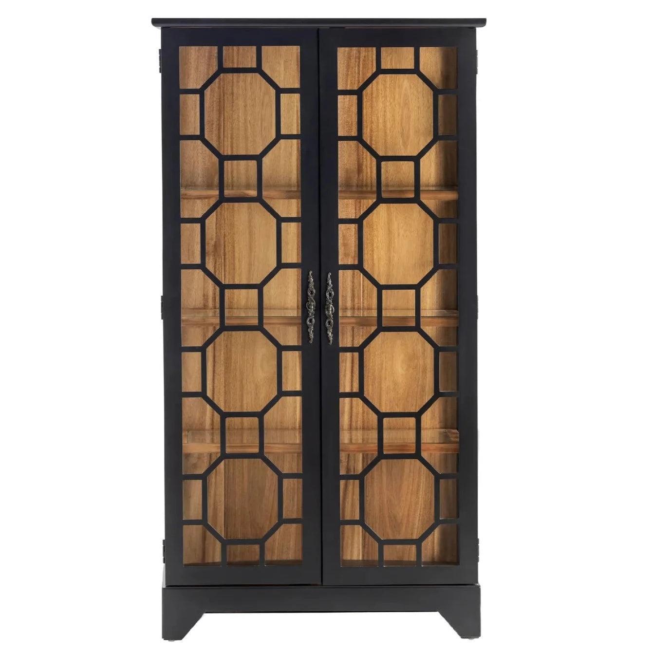 Gio Hexagonal Display Cabinet - Belle Escape