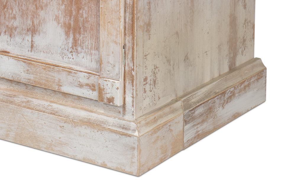 Glass Front Cabinet with Drawers - Belle Escape