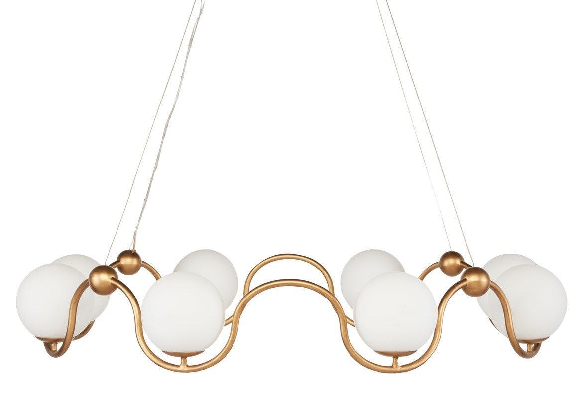 Gold Glam Harmony Chandelier - Belle Escape