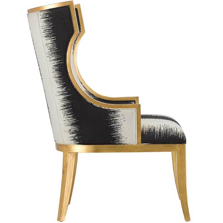 Gold Trimmed Kona Chair - Belle Escape