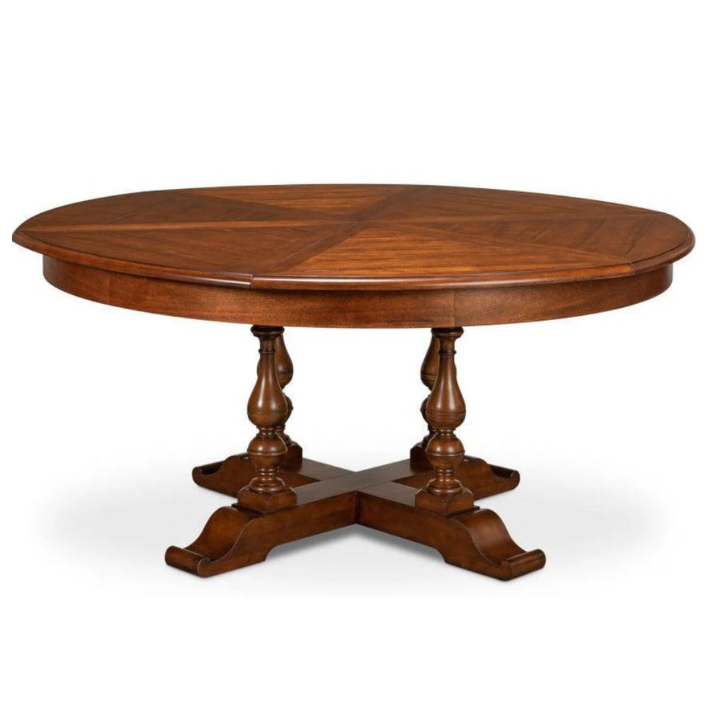Golden Walnut Jupe Dining Table