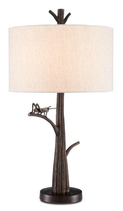 Grasshopper Bronze Table Lamp - Belle Escape